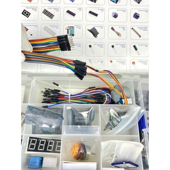 ELEGOO The Most Complete Starter Kit Mega 2560 Electronics Project Open Box BK14 - Picture 3 of 10